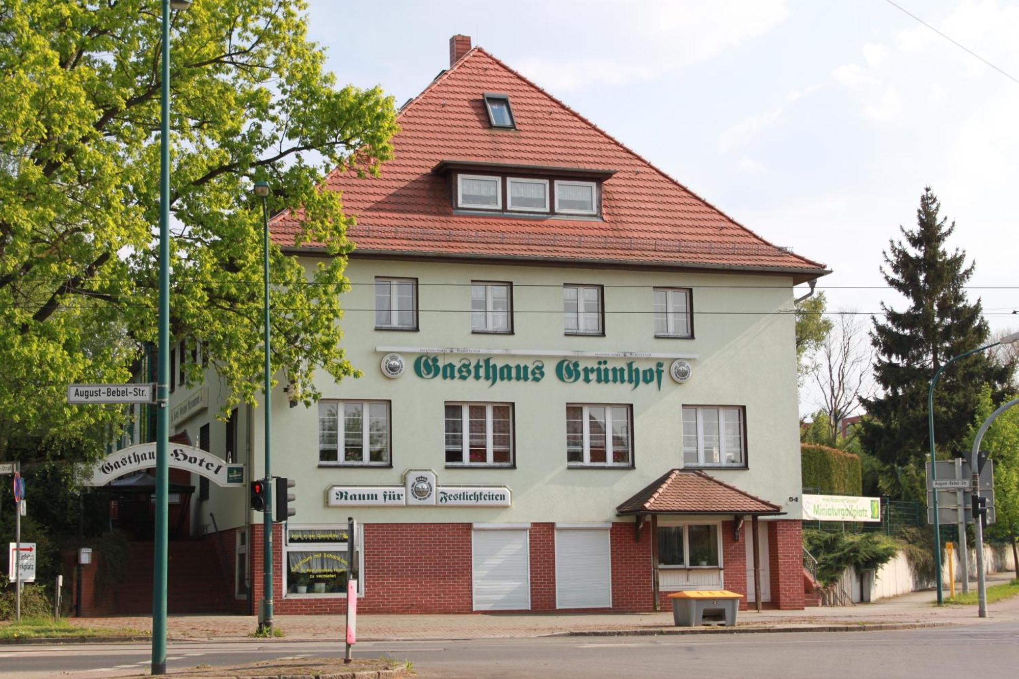 Gasthaus & Hotel Gruenhof Франкфурт/Одер Экстерьер фото